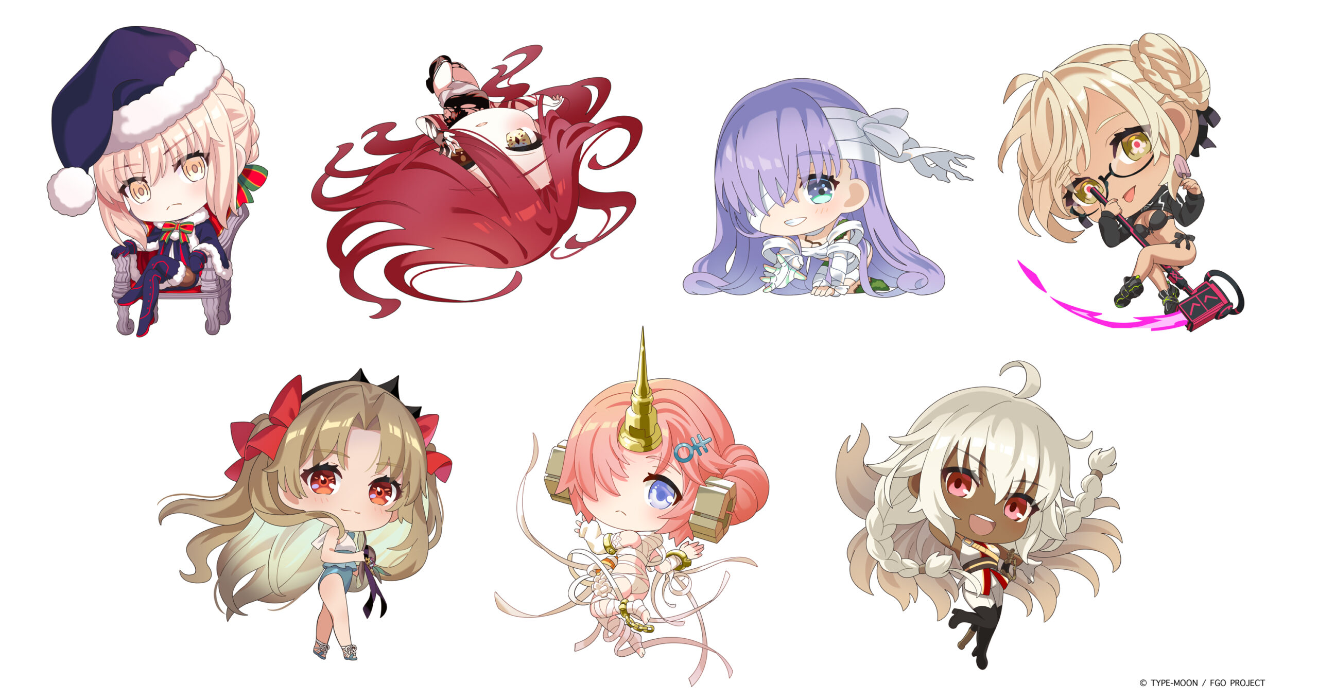 Fate/Grand Order Servant Art Chronicle -最終再臨展-」ミニキャラ 